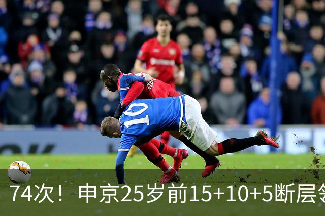 74次！申京25岁前15+10+5断层领跑火箭队史